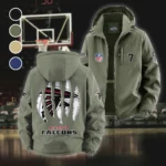 Sky Squad Fleece Windbreaker Jacket, Insulated Windbreaker Fleece HVN1440AF - Green