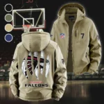 Sky Squad Fleece Windbreaker Jacket, Insulated Windbreaker Fleece HVN1440AF - Khaki