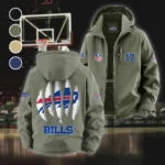 Blue Crew Fleece Windbreaker Jacket, All-Weather Fleece Shield HVN1440BB - Green