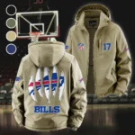 Blue Crew Fleece Windbreaker Jacket, All-Weather Fleece Shield HVN1440BB - Khaki