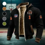 Fan Roar Squad Fleece-Lined Hooded Jacket, All-Mountain Hooded Fleece HVN1440CI - Black