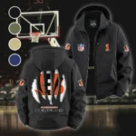 Fan Roar Squad Fleece Windbreaker Jacket, Storm-Blocker Fleece HVN1440CI - Black