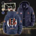 Fan Roar Squad Fleece Windbreaker Jacket, Storm-Blocker Fleece HVN1440CI - Navy