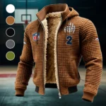 Mountain Herd Fleece-Lined Hooded Jacket, Peak Performance Hooded Shell HVN1440DB - brown