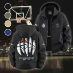 Mountain Herd Fleece Windbreaker Jacket, Weather-Guard Fleece HVN1440DB - Black