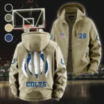 Blue Pride Fleece Windbreaker Jacket, Multi-Sport Weather Jacket HVN1440IC - Khaki