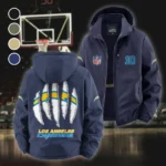 LA Squad Fleece Windbreaker Jacket, Mountain Ascent Windbreaker HVN1440LC - Navy