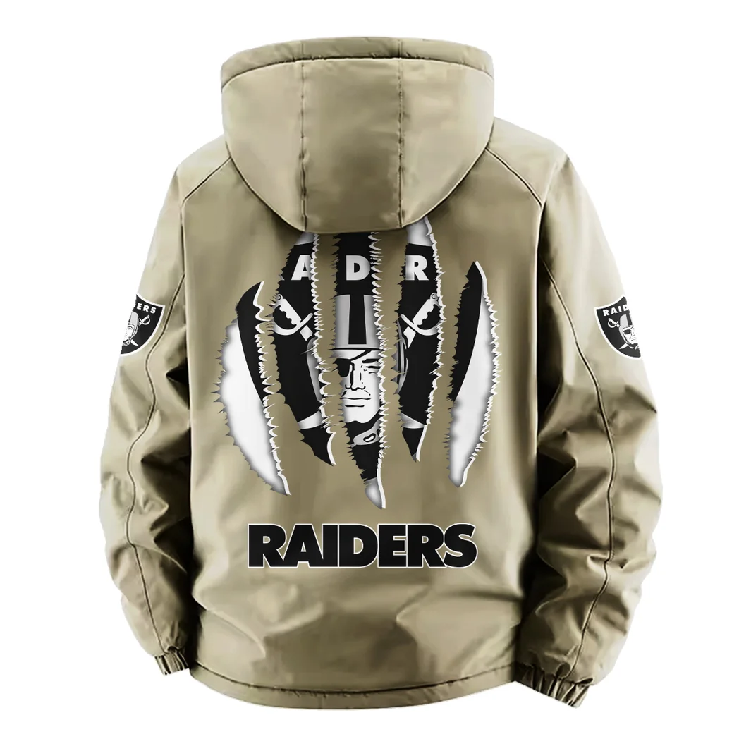 Black Pride Fleece Windbreaker Jacket, Cross-Training Wind Shell HVN1440LV - Khaki - Image 4