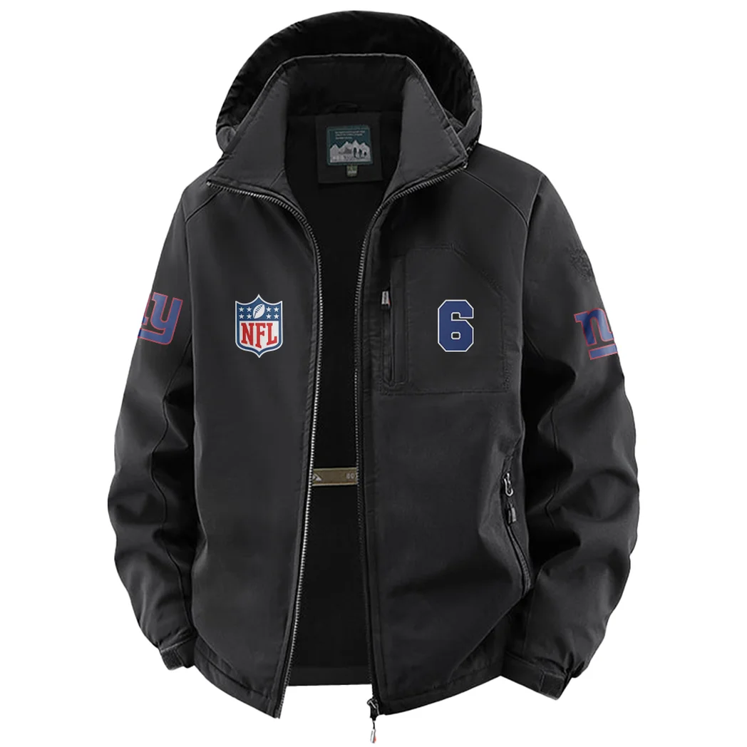 Midnight Steel Fleece Windbreaker Jacket, Soft-Shell Active Fleece HVN1440NG - Black - Image 2