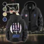 Midnight Steel Fleece Windbreaker Jacket, Soft-Shell Active Fleece HVN1440NG - Black