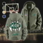 Sky Army Fleece Windbreaker Jacket, Brushed Fleece Wind-Resist Layer HVN1440NJ - Green