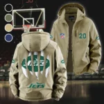 Sky Army Fleece Windbreaker Jacket, Brushed Fleece Wind-Resist Layer HVN1440NJ - Khaki