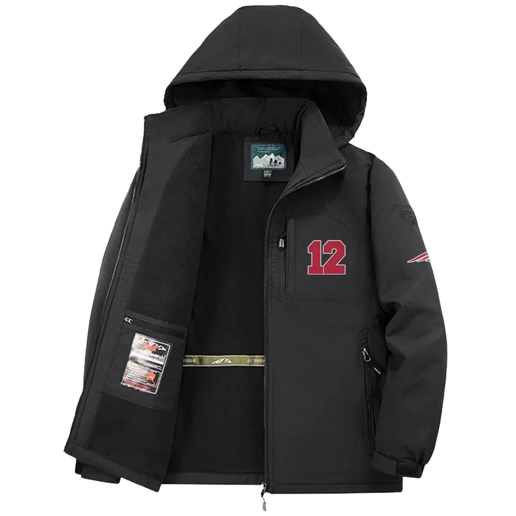Match Day Squad Fleece Windbreaker Jacket, Luxe Fleece Exterior HVN1440NP - Black - Image 3