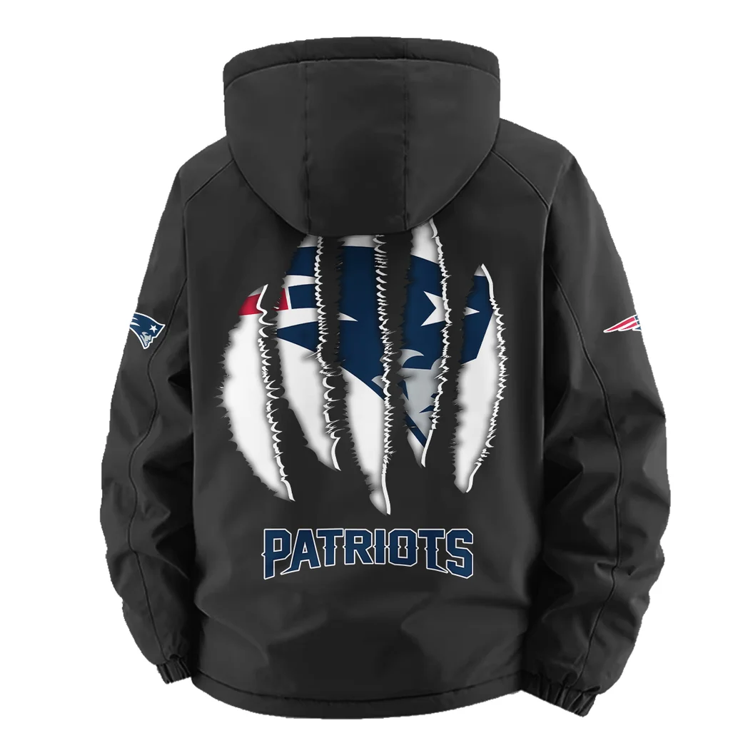 Match Day Squad Fleece Windbreaker Jacket, Luxe Fleece Exterior HVN1440NP - Black - Image 4