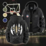 Midnight Talons Fleece Windbreaker Jacket, Anti-Pill Wind-Blocking Fleece HVN1440NS - Black