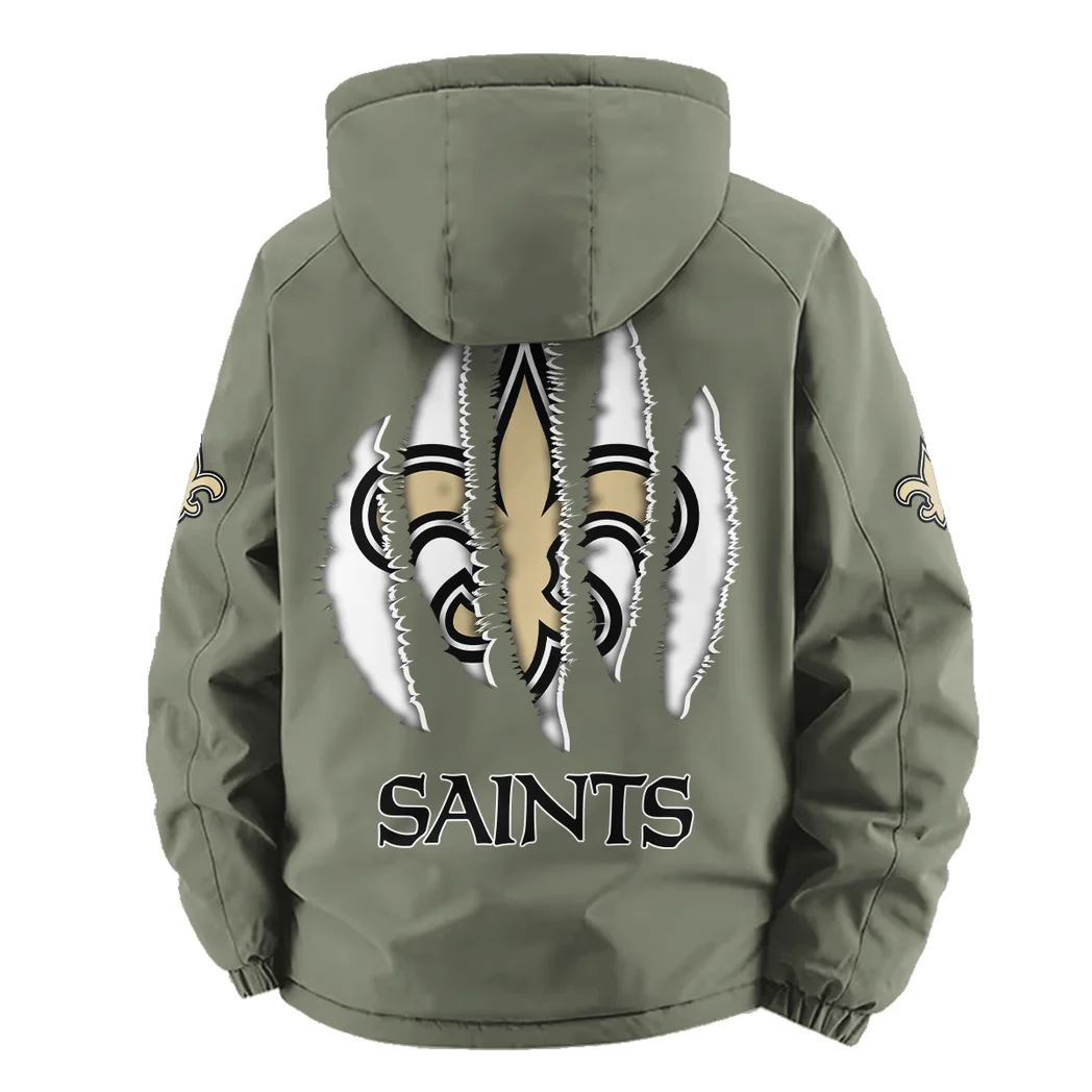 Midnight Talons Fleece Windbreaker Jacket, Anti-Pill Wind-Blocking Fleece HVN1440NS - Green - Image 4