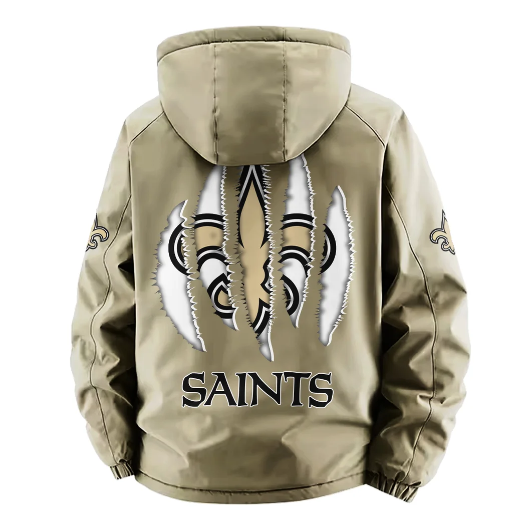 Midnight Talons Fleece Windbreaker Jacket, Anti-Pill Wind-Blocking Fleece HVN1440NS - Khaki - Image 4