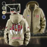 Bay Fans Fleece Windbreaker Jacket, Breathable Fleece Windwear HVN1440TB - Khaki