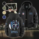 Scarlet Herd Fleece Windbreaker Jacket, Cross-Training Wind Shell HVN1440TT - Black