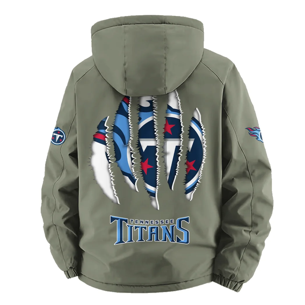 Scarlet Herd Fleece Windbreaker Jacket, Cross-Training Wind Shell HVN1440TT - Green - Image 4