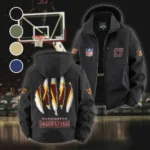 Red Pride Fleece Windbreaker Jacket, Outdoor Activity Defense HVN1440WC - Black