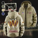 Red Pride Fleece Windbreaker Jacket, Outdoor Activity Defense HVN1440WC - Khaki