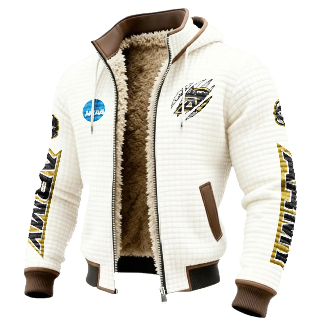The Knight Corps Fleece-Lined Hooded Jacket, Endurance Sport Thermal Hoody HVN1441AB - White - Image 2