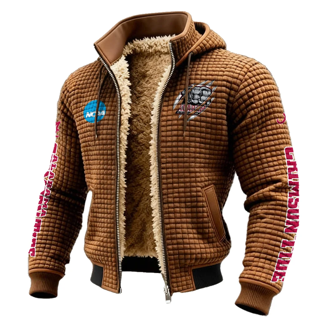 T-Town Titans Fleece-Lined Hooded Jacket, Dynamic Training Hooded Shell HVN1441AC - brown - Image 2