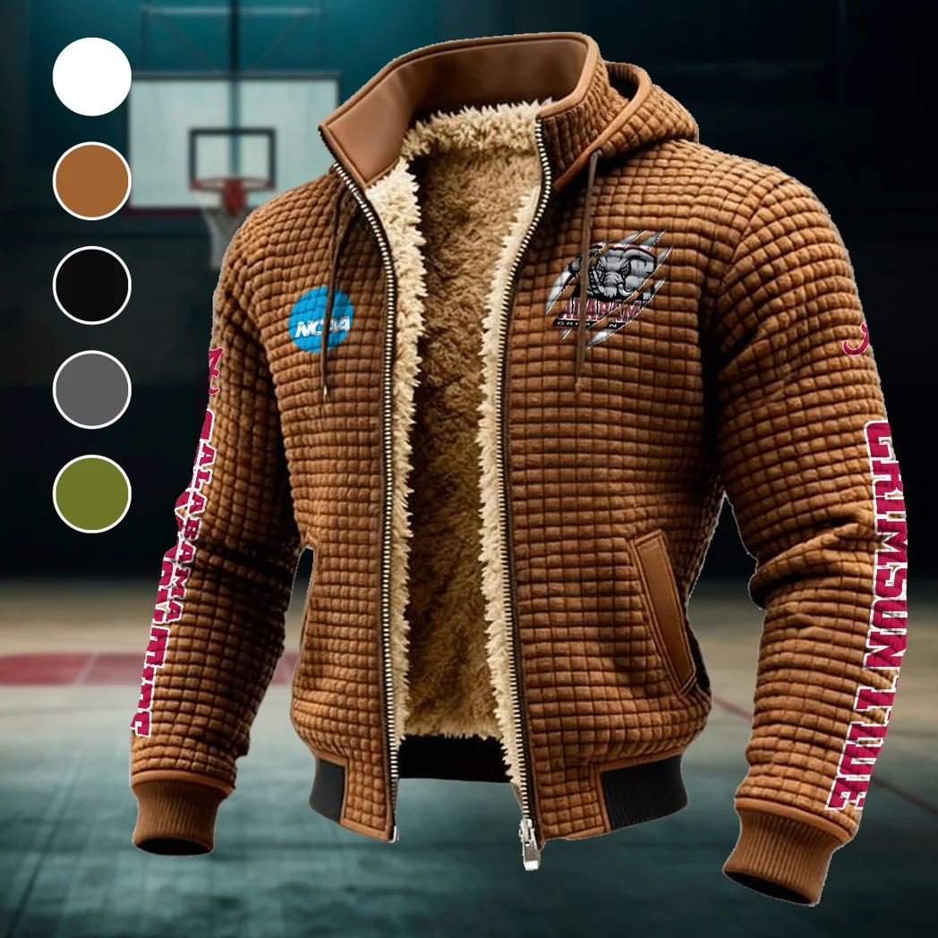 T-Town Titans Fleece-Lined Hooded Jacket, Dynamic Training Hooded Shell HVN1441AC - brown