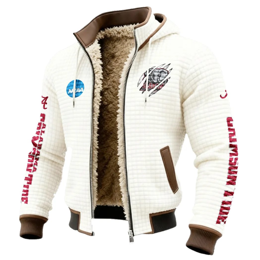 T-Town Titans Fleece-Lined Hooded Jacket, Dynamic Training Hooded Shell HVN1441AC - White - Image 2