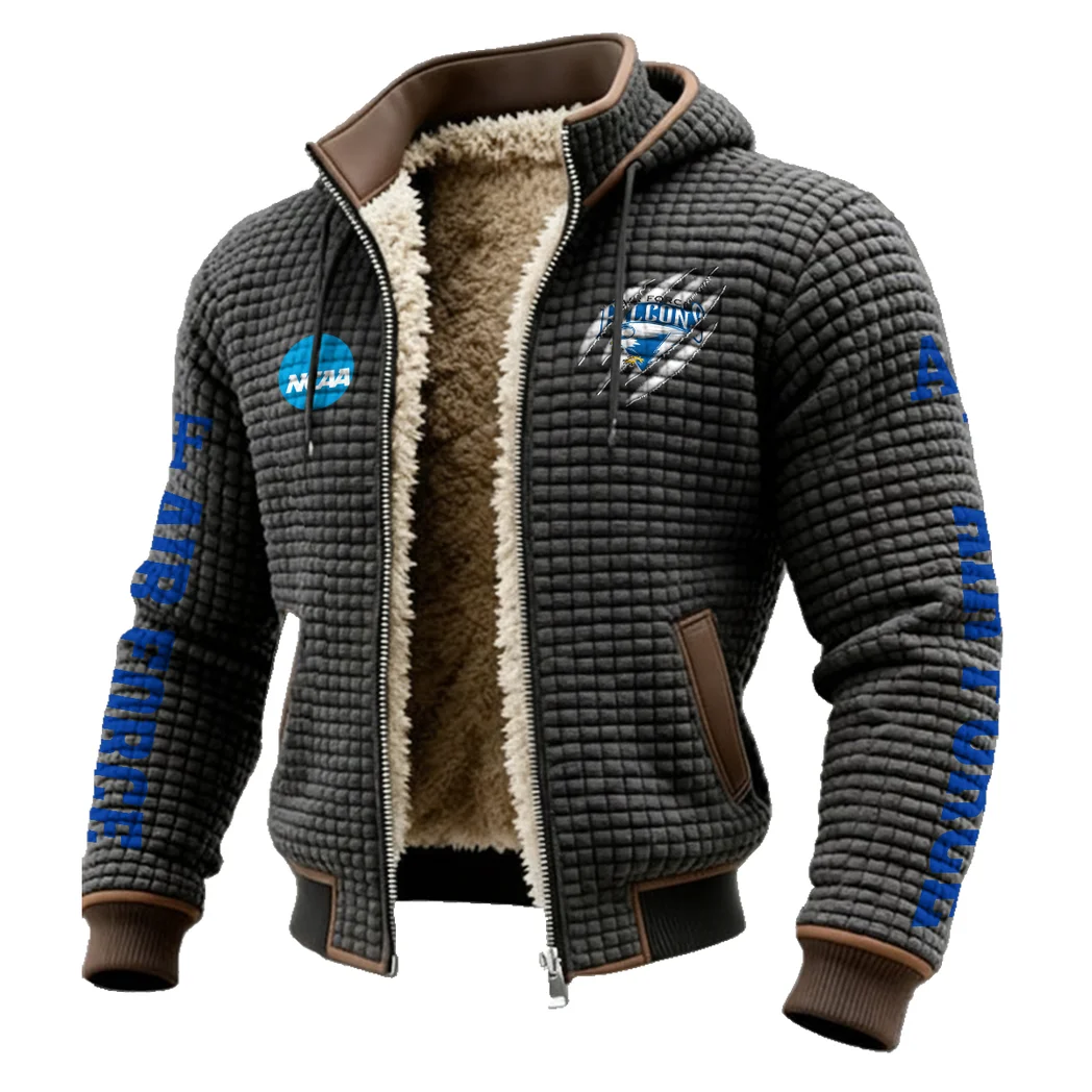 The Bird Fleece-Lined Hooded Jacket, High-Performance Trail Jacket HVN1441AF - Grey - Image 2