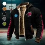 The Hogs of State Fleece-Lined Hooded Jacket, Endurance Sport Thermal Hoody HVN1441AR - Black