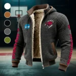 The Hogs of State Fleece-Lined Hooded Jacket, Endurance Sport Thermal Hoody HVN1441AR - Grey