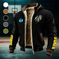 The App Spirit Fleece-Lined Hooded Jacket, All-Mountain Hooded Fleece HVN1441AS - Black