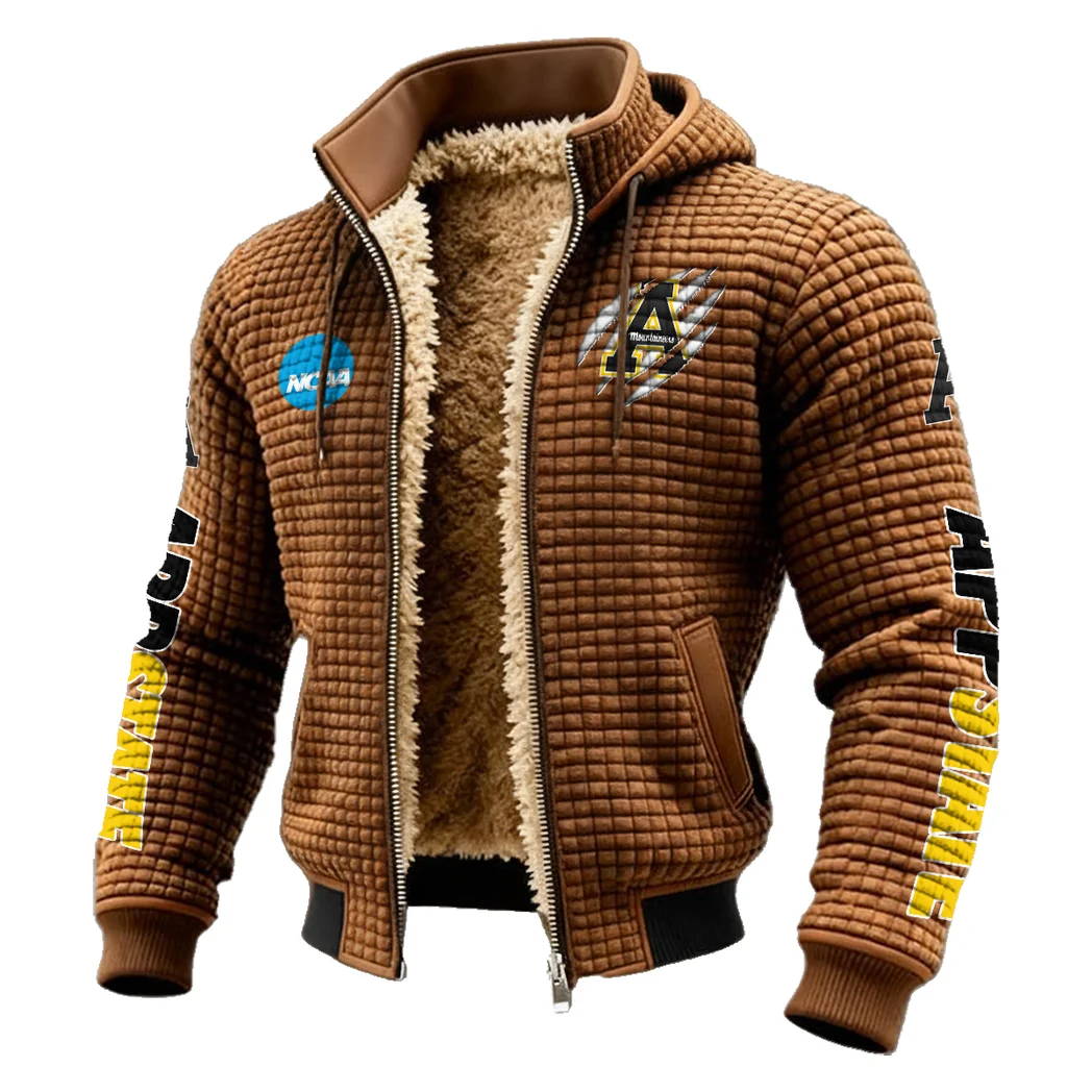 The App Spirit Fleece-Lined Hooded Jacket, All-Mountain Hooded Fleece HVN1441AS - brown - Image 2