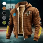 The App Spirit Fleece-Lined Hooded Jacket, All-Mountain Hooded Fleece HVN1441AS - brown