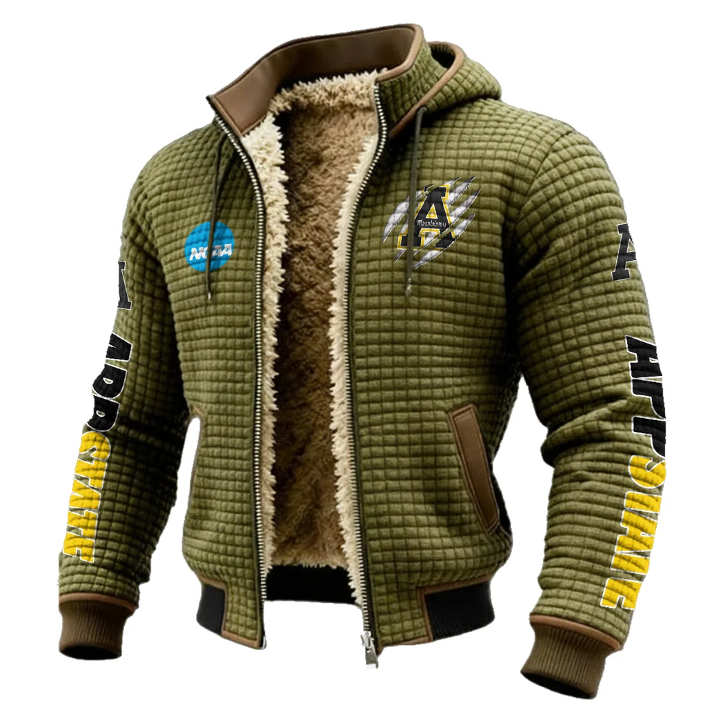 The App Spirit Fleece-Lined Hooded Jacket, All-Mountain Hooded Fleece HVN1441AS - Green - Image 2