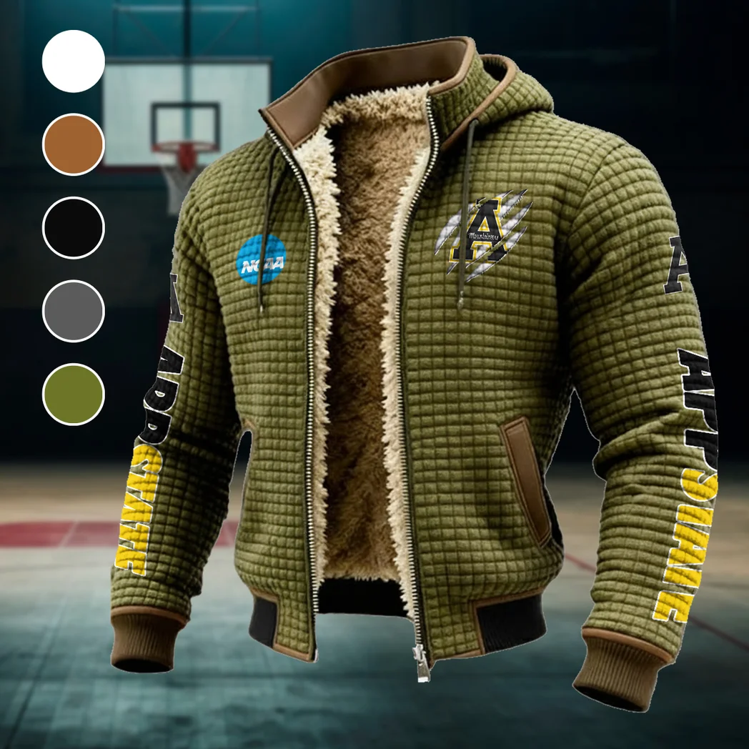 The App Spirit Fleece-Lined Hooded Jacket, All-Mountain Hooded Fleece HVN1441AS - Green