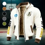 The App Spirit Fleece-Lined Hooded Jacket, All-Mountain Hooded Fleece HVN1441AS - White