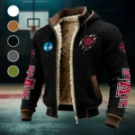 The Sun Belt Wolves Fleece-Lined Hooded Jacket, Alpine Ascent Hooded Jacket HVN1441AS - Black