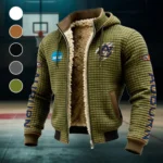 The Plains Power Fleece-Lined Hooded Jacket, Peak Performance Hooded Shell HVN1441AT - Green