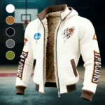 The Bowling Green Fleece-Lined Hooded Jacket, Wind-Blocker Insulated Hoody HVN1441BG - White