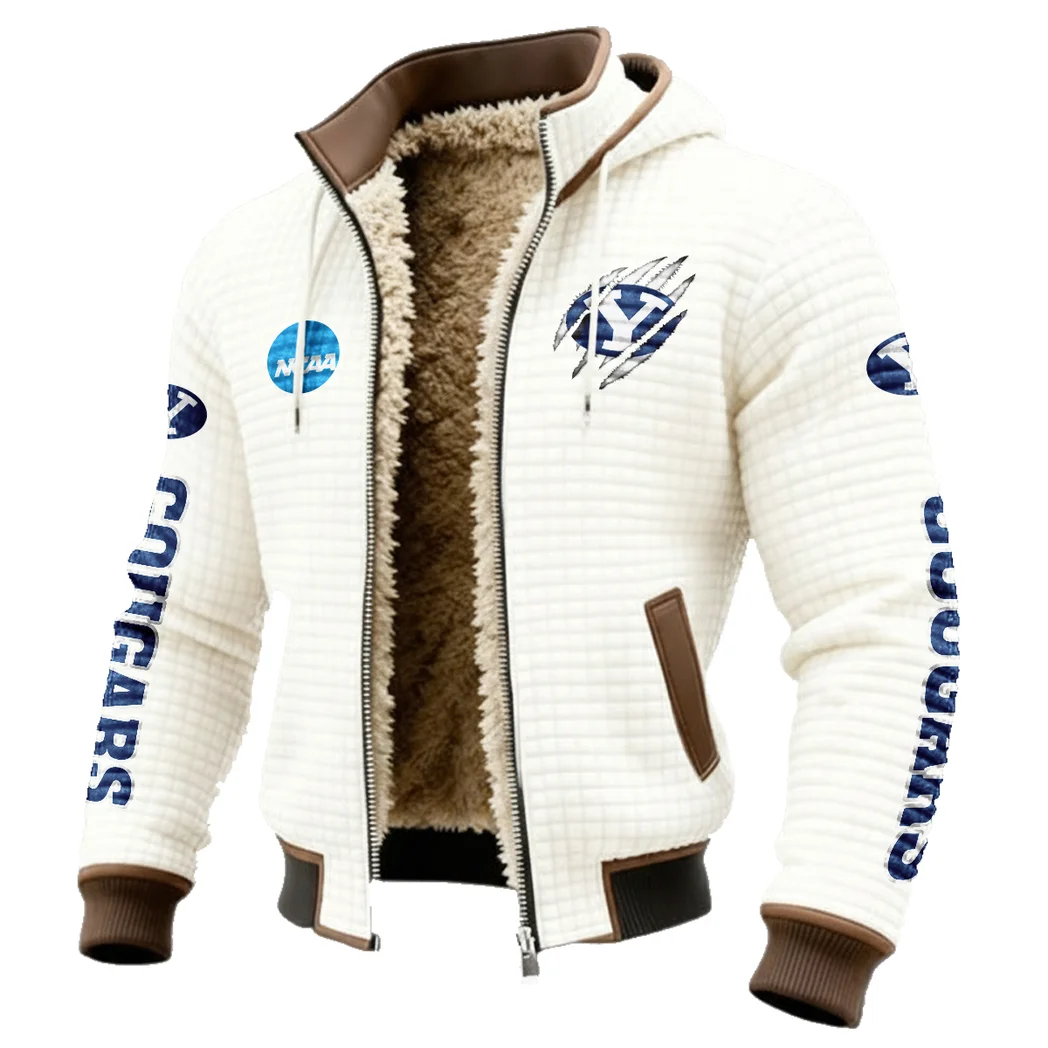 The Cougar Spirit Fleece-Lined Hooded Jacket, Arctic Protection Hooded Zip HVN1441BY - White - Image 2