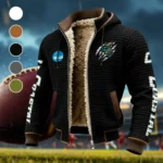 The Coastal Force Fleece-Lined Hooded Jacket, Cold-Snap Defense Jacket HVN1441CC - Black