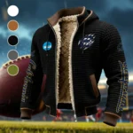 The Cal Force Fleece-Lined Hooded Jacket, Rugged Terrain Fleece Hoody HVN1441CG - Black