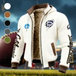 The Cal Force Fleece-Lined Hooded Jacket, Rugged Terrain Fleece Hoody HVN1441CG - White