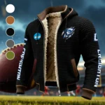 The Creighton Elite Fleece-Lined Hooded Jacket, Sub-Zero Fleece-Lined Shield HVN1441CR - Black