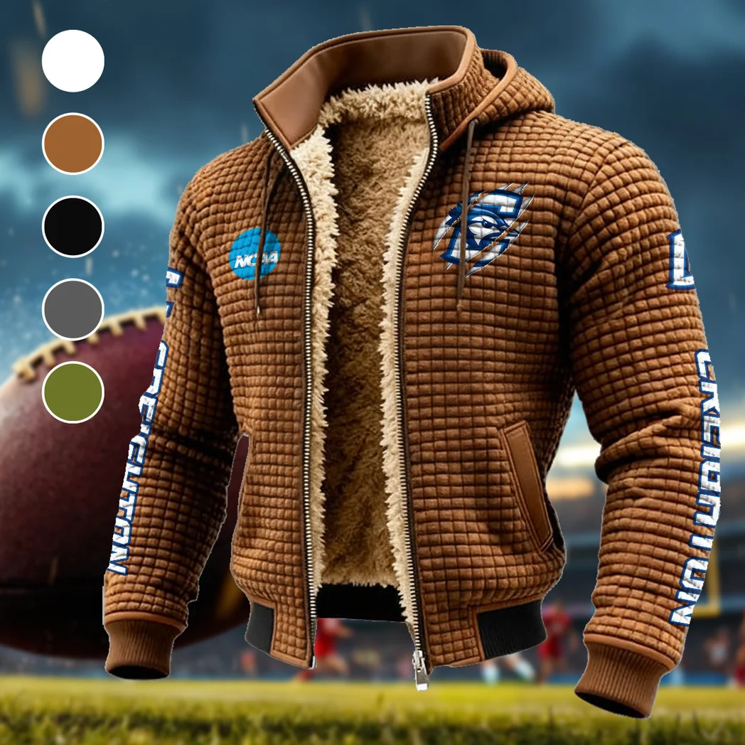 The Creighton Elite Fleece-Lined Hooded Jacket, Sub-Zero Fleece-Lined Shield HVN1441CR - brown