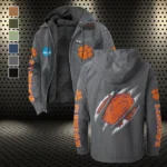 The Clemson Spirit Flannel Hoodie, Everyday Game Fan Hoodie HVN1441CT - Gray