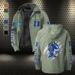 The Duke Pride Flannel Hoodie, Warm Sport Spirit Hoodie HVN1441DB - Light Green